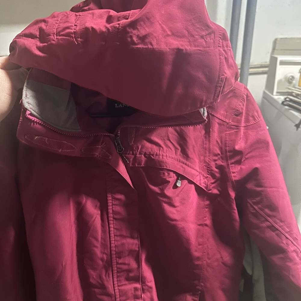 Lands' End Magenta‎ Jacket - Picture 5 of 5